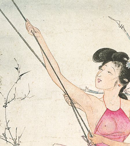 枝江-胡也佛的仕女画和最知名的金瓶梅秘戏图